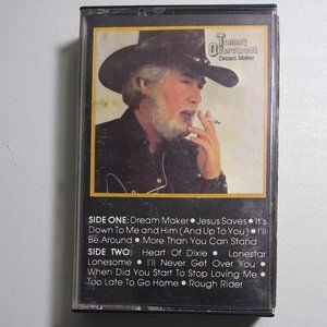 Tommy Overstreet - Dream Maker - Rare Autograph Insert AMI Paper Label Cassette